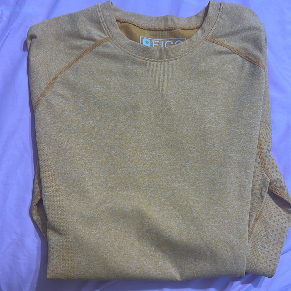 Figs Salta Seamless Under-scrub in color Saffron